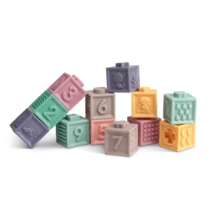Lot de 12 cubes sensoriels Multicolore